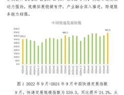 2024年9月中国快递发展指数报告